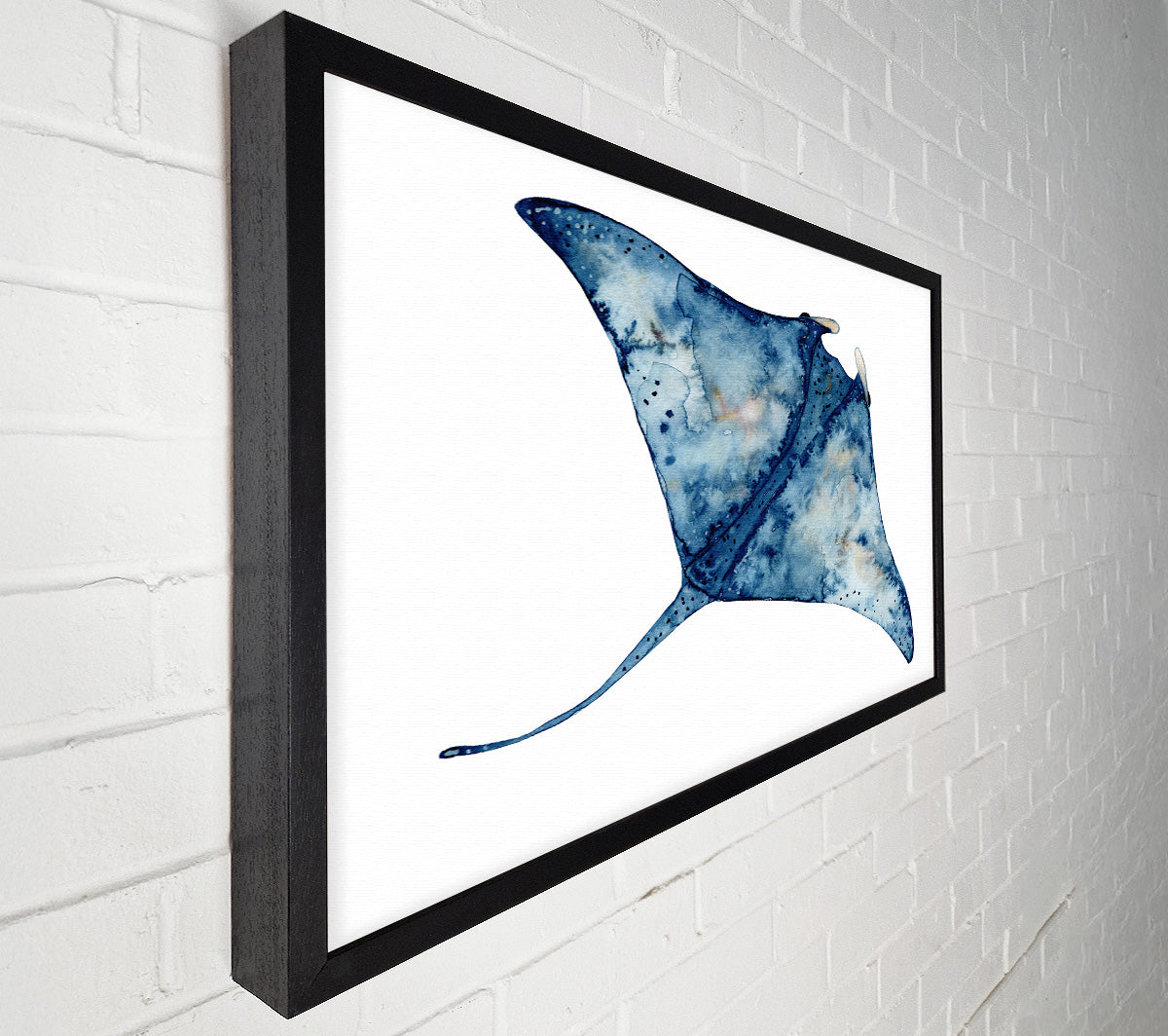 The Mantaray Canvas Wall Art