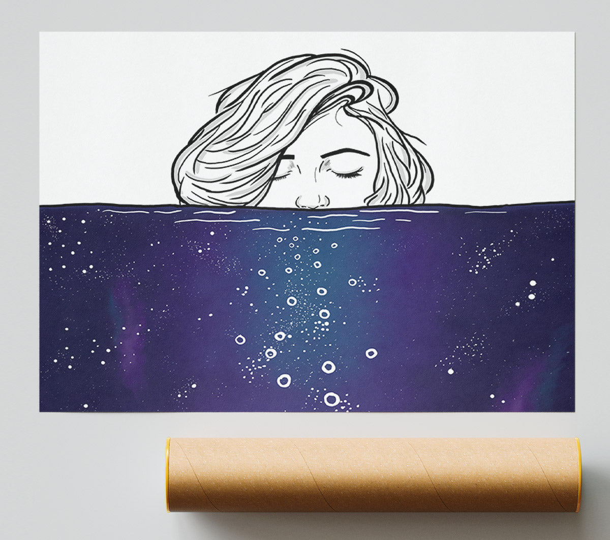 A Dip In The Sea Poster