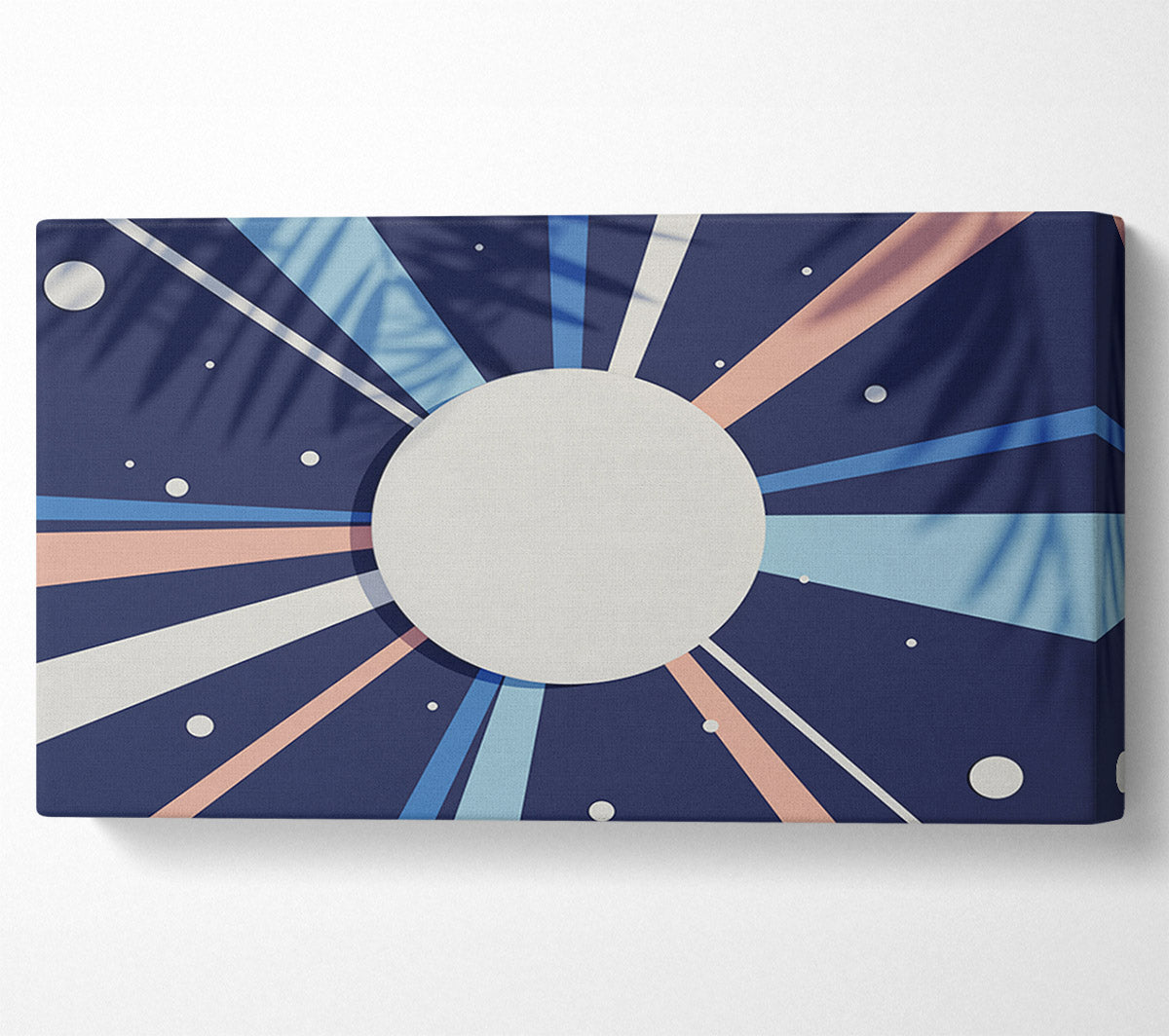 The Sun In Space Canvas Wall Art