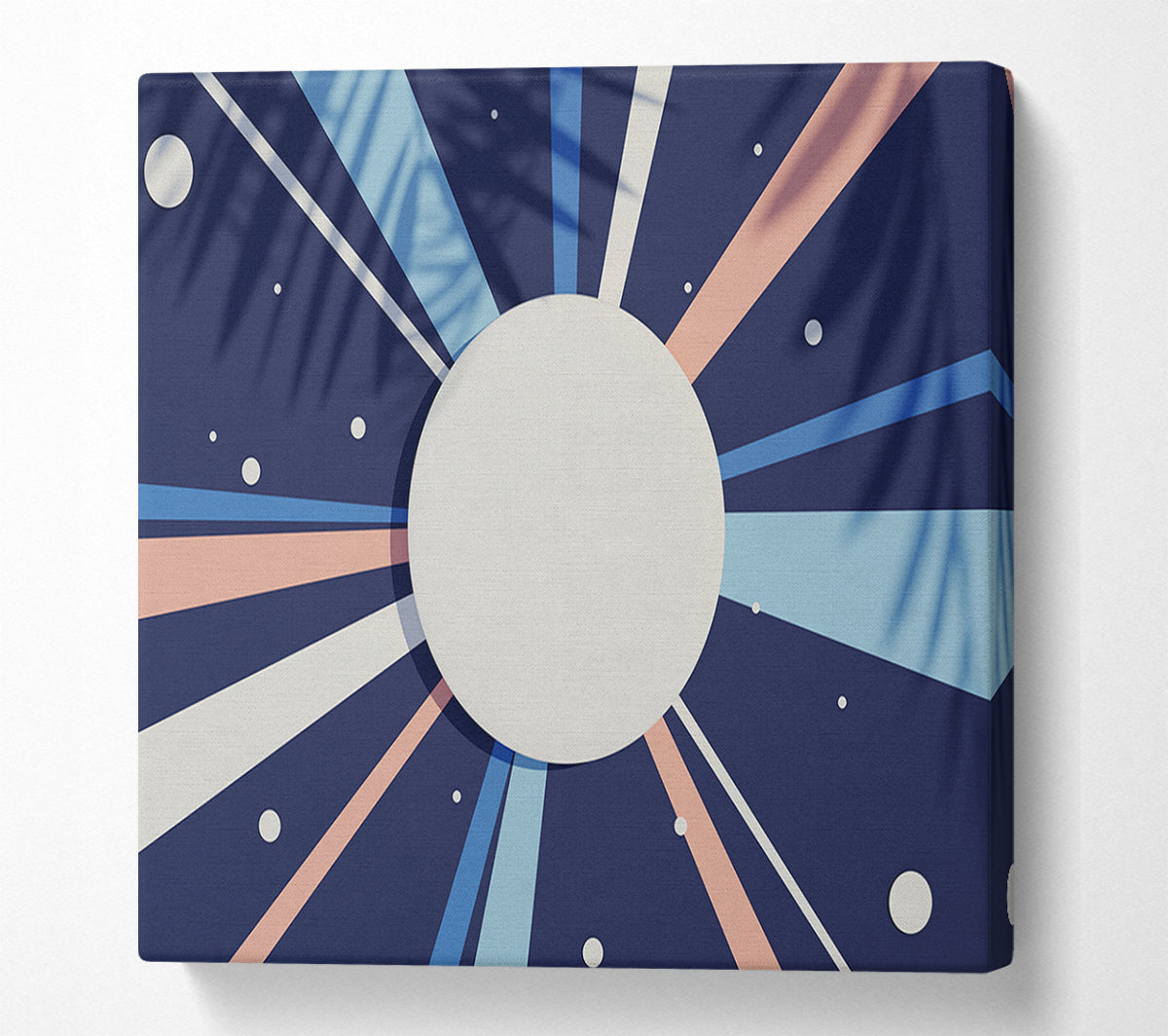 The Sun In Space Canvas Wall Art