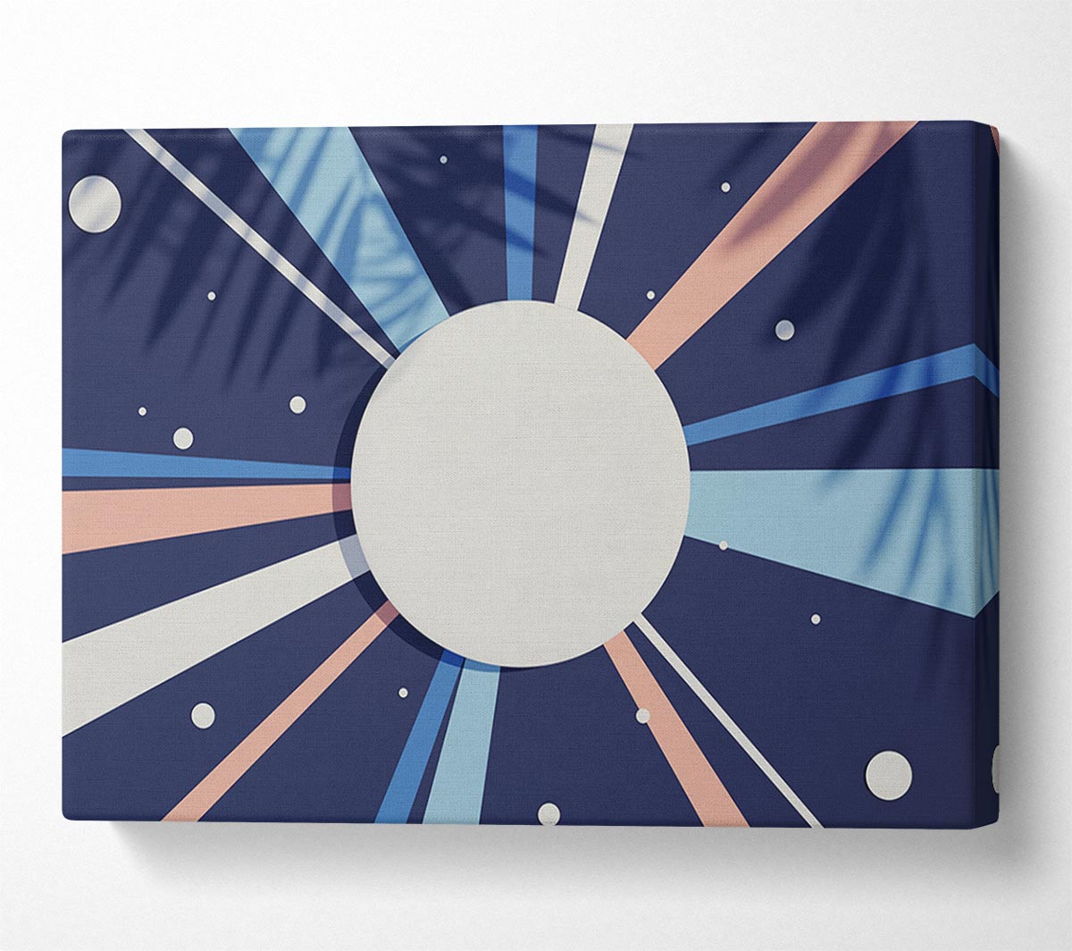 The Sun In Space Canvas Wall Art