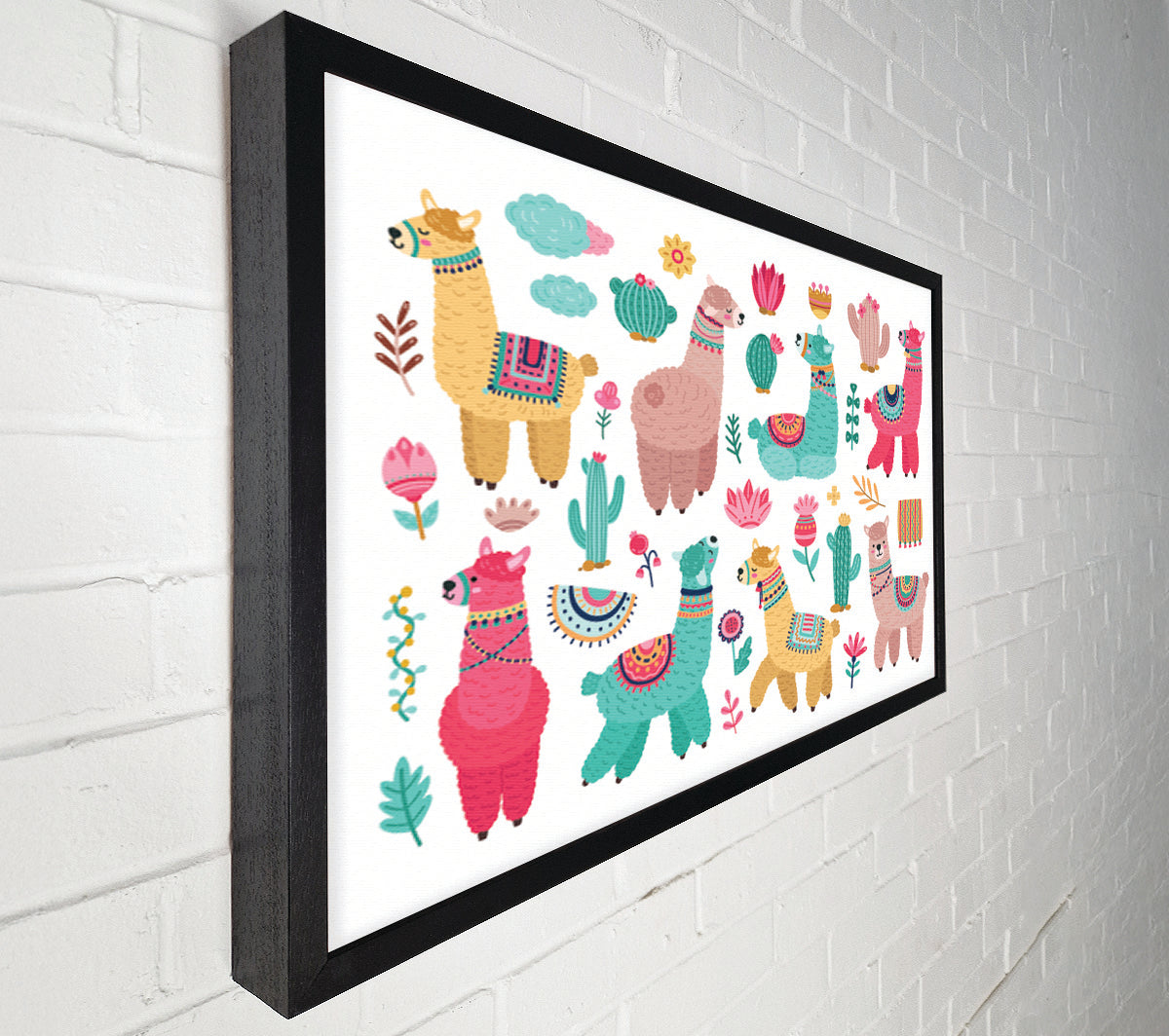 The Alpaca Collection Canvas Wall Art