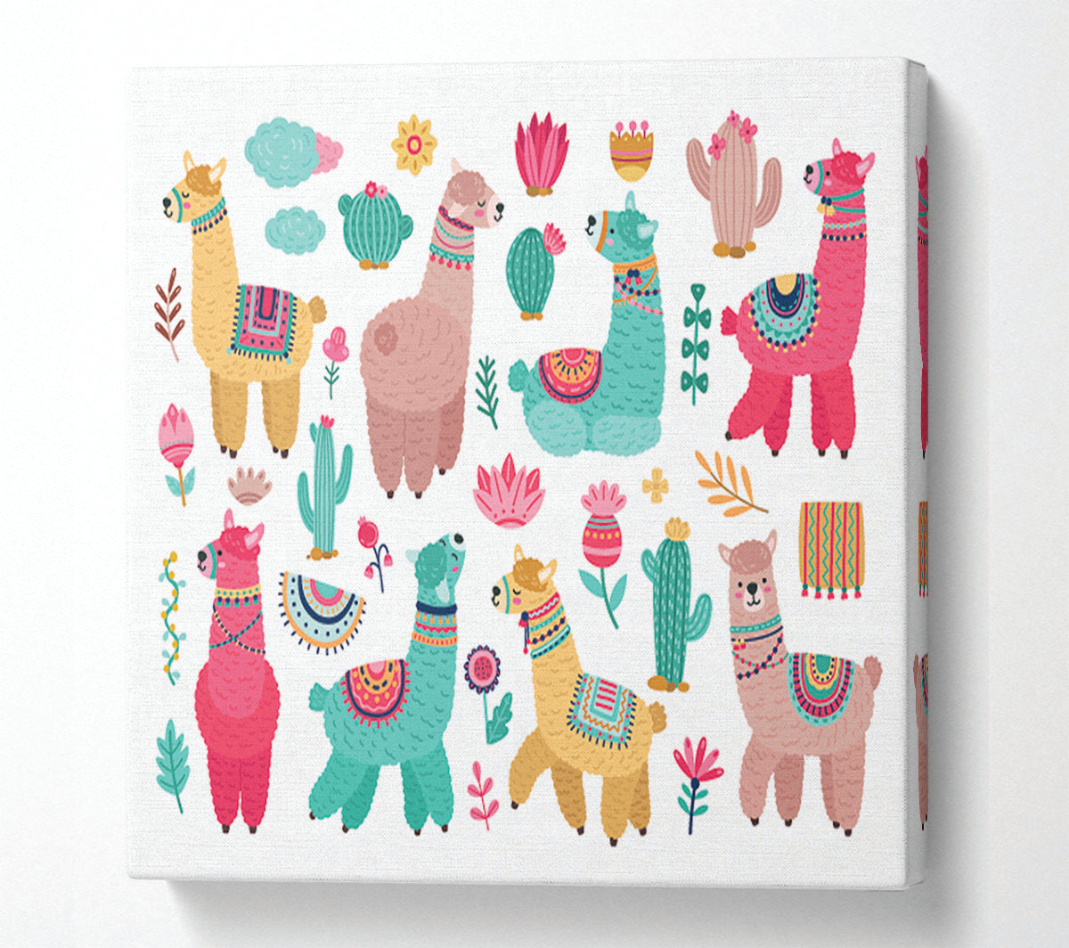 The Alpaca Collection Canvas Wall Art