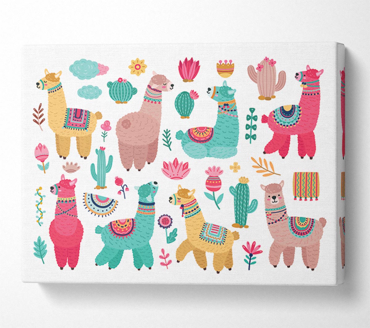 The Alpaca Collection Canvas Wall Art