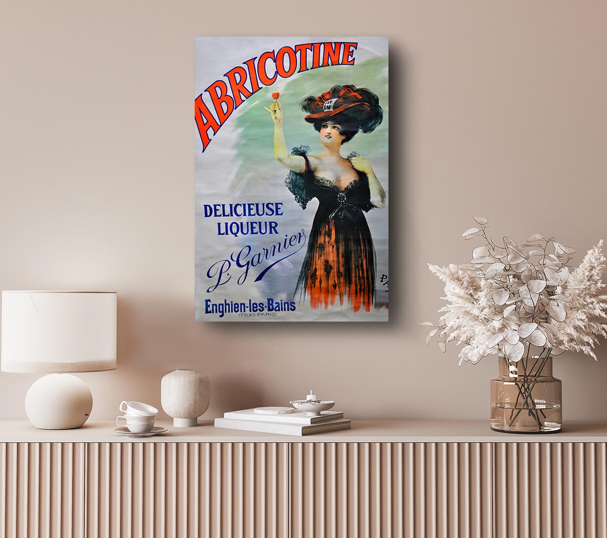 Abricotine Canvas Wall Art