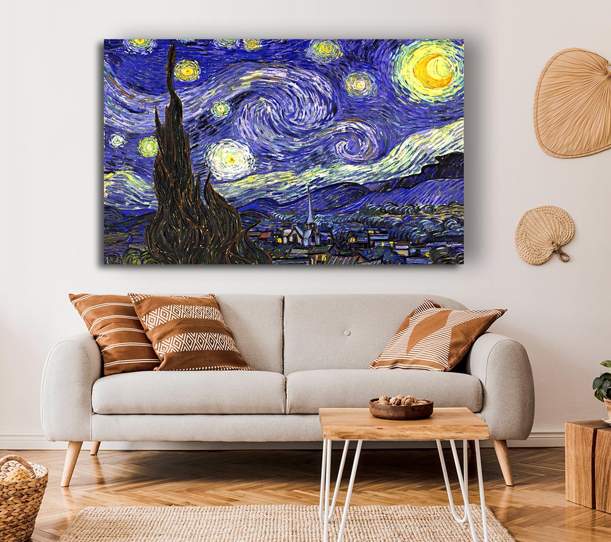 Starry Night Canvas Wall Art