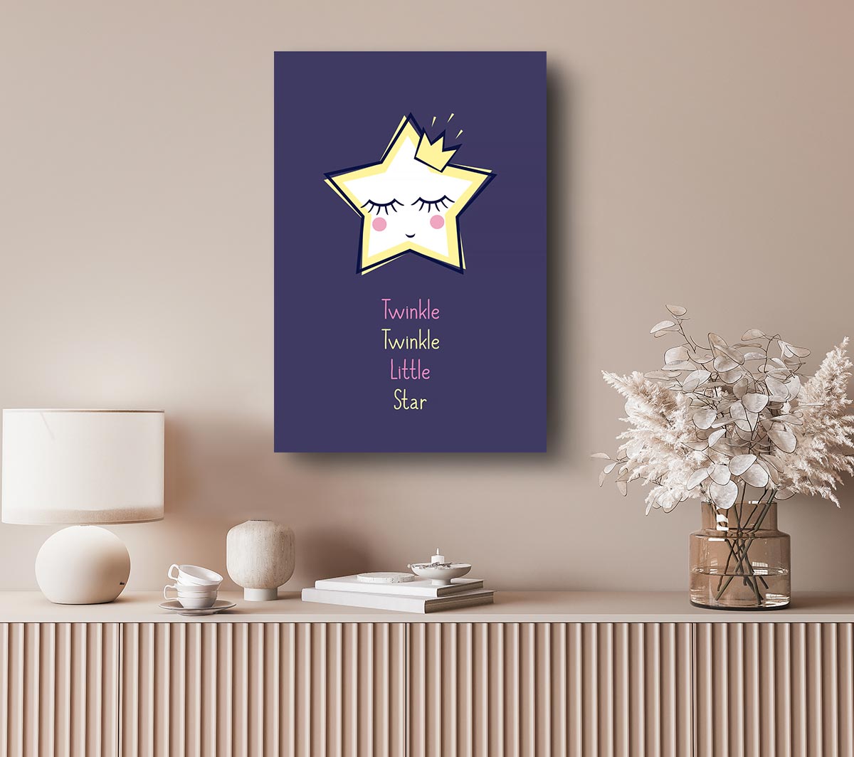 Twinkle Twinkle Canvas Wall Art
