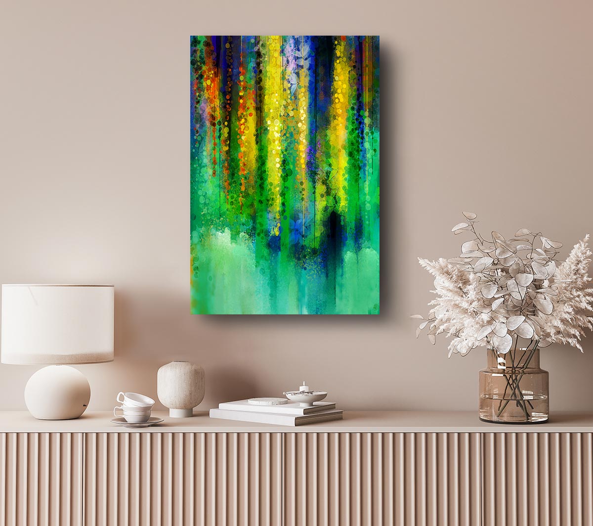 Abstract Willow Tree Canvas Art