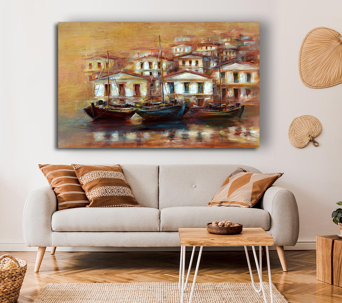 Venice Gondola 2 Canvas Wall Art