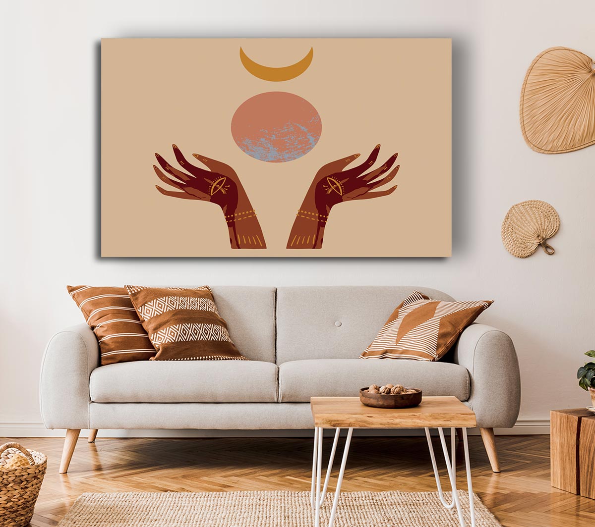Planetary Allignment Canvas Wall Art