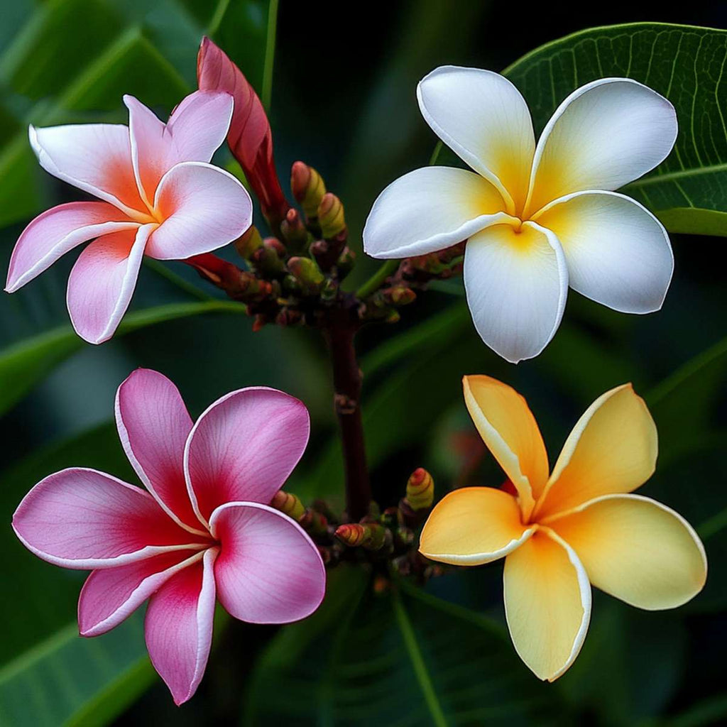 Frangipani - Plumeria rubra - Height 45-55cm - ⌀17cm