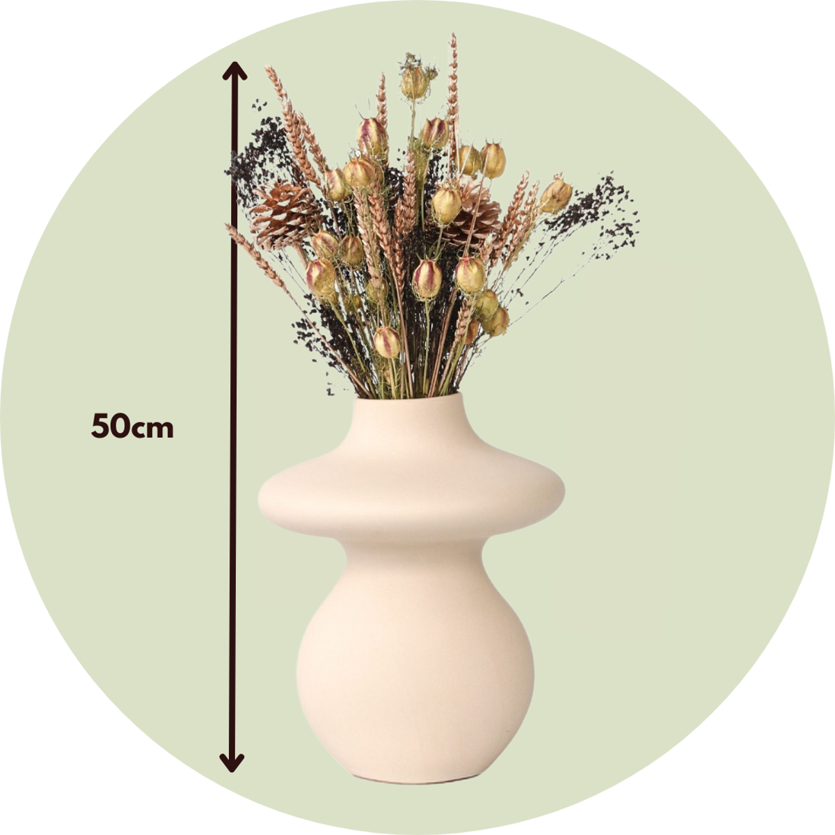 Dried flowers - Bouquet 'Loose Fit Drummer' - Dryflowers