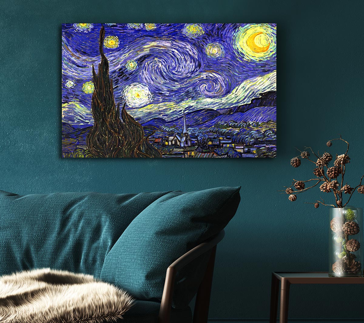 Starry Night Canvas Wall Art