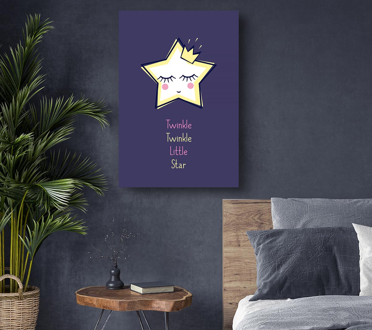 Twinkle Twinkle Canvas Wall Art