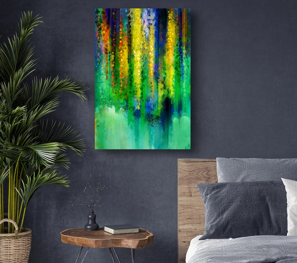 Abstract Willow Tree Canvas Art