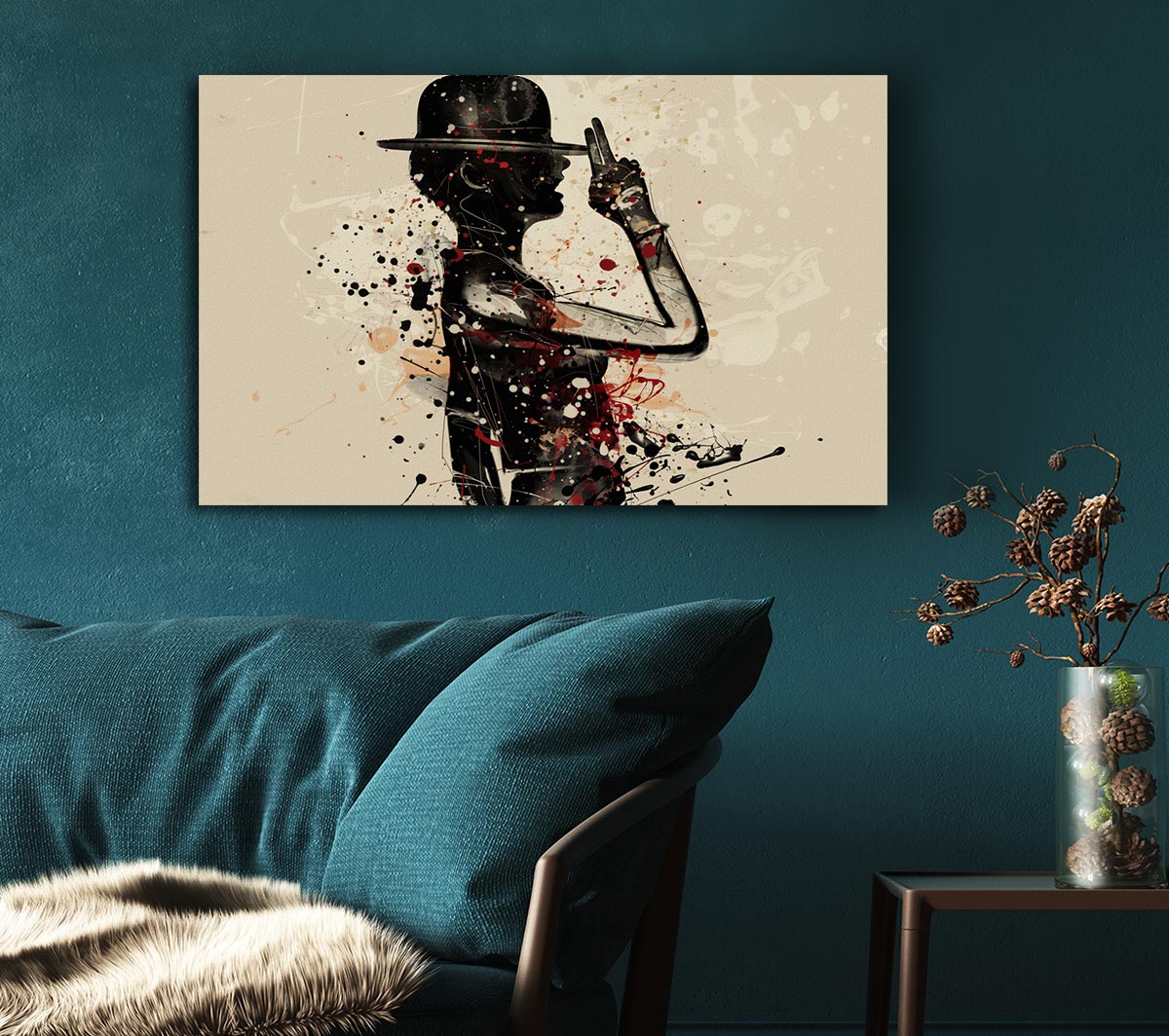 Ready To Dance Canvas Wall Art