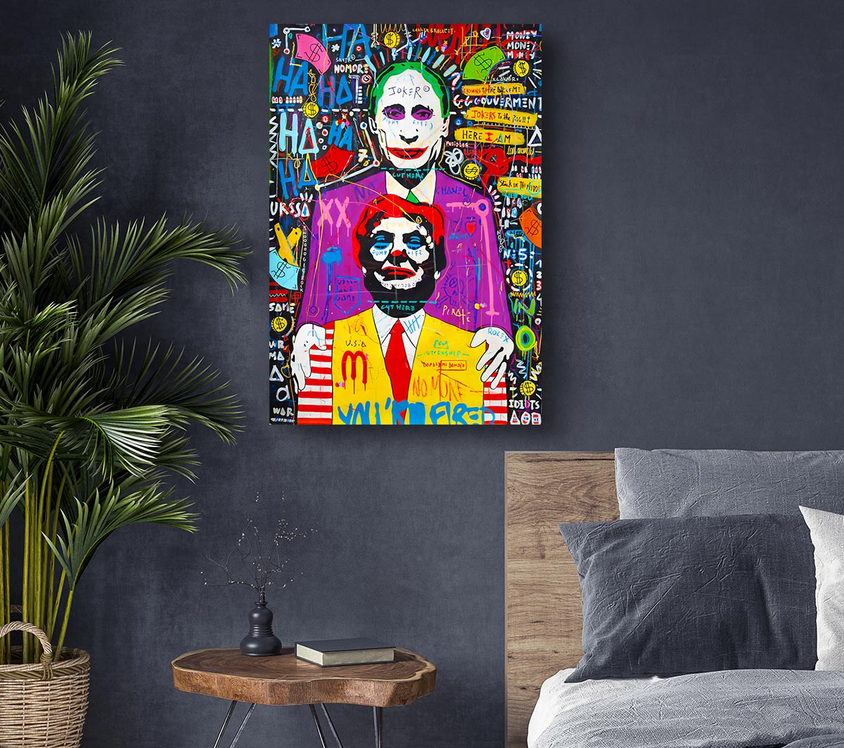 The Puppeteer Canvas Wall Art
