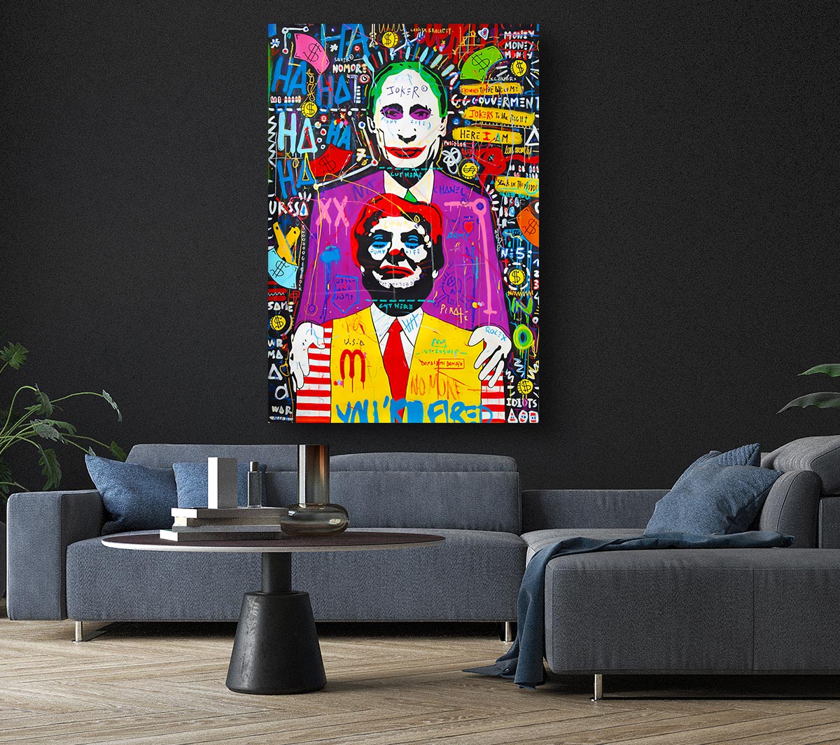 The Puppeteer Canvas Wall Art