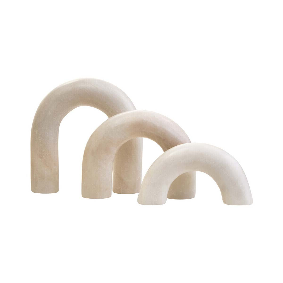 Nason White Marble Arch Decor Sculpture