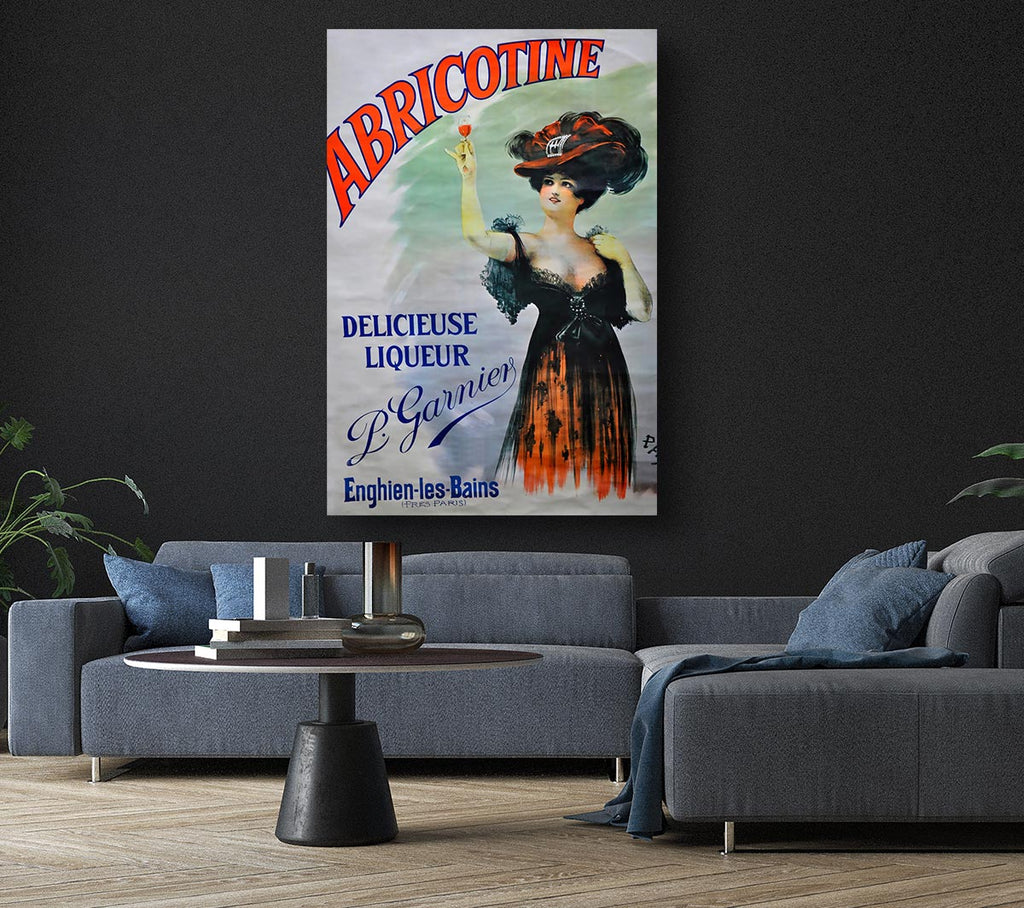 Abricotine Canvas Wall Art