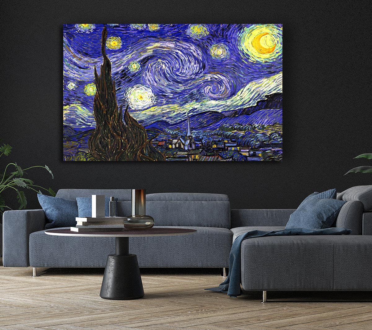 Starry Night Canvas Wall Art