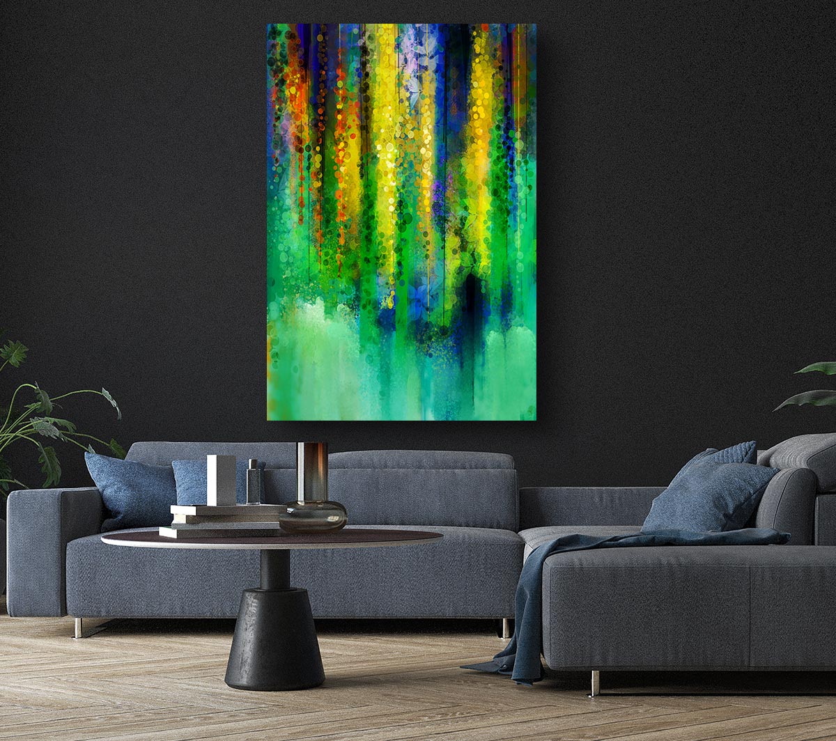 Abstract Willow Tree Canvas Art