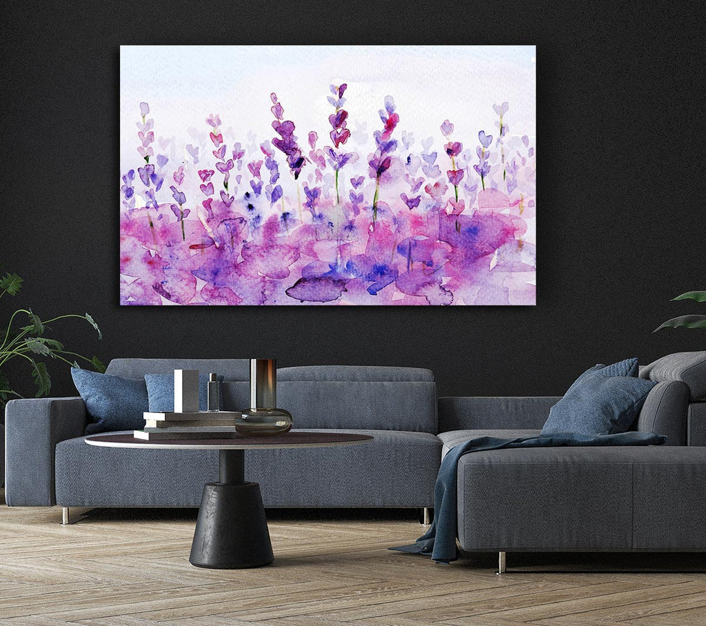 Garden Hearts Canvas Art