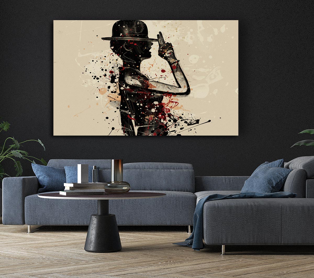 Ready To Dance Canvas Wall Art