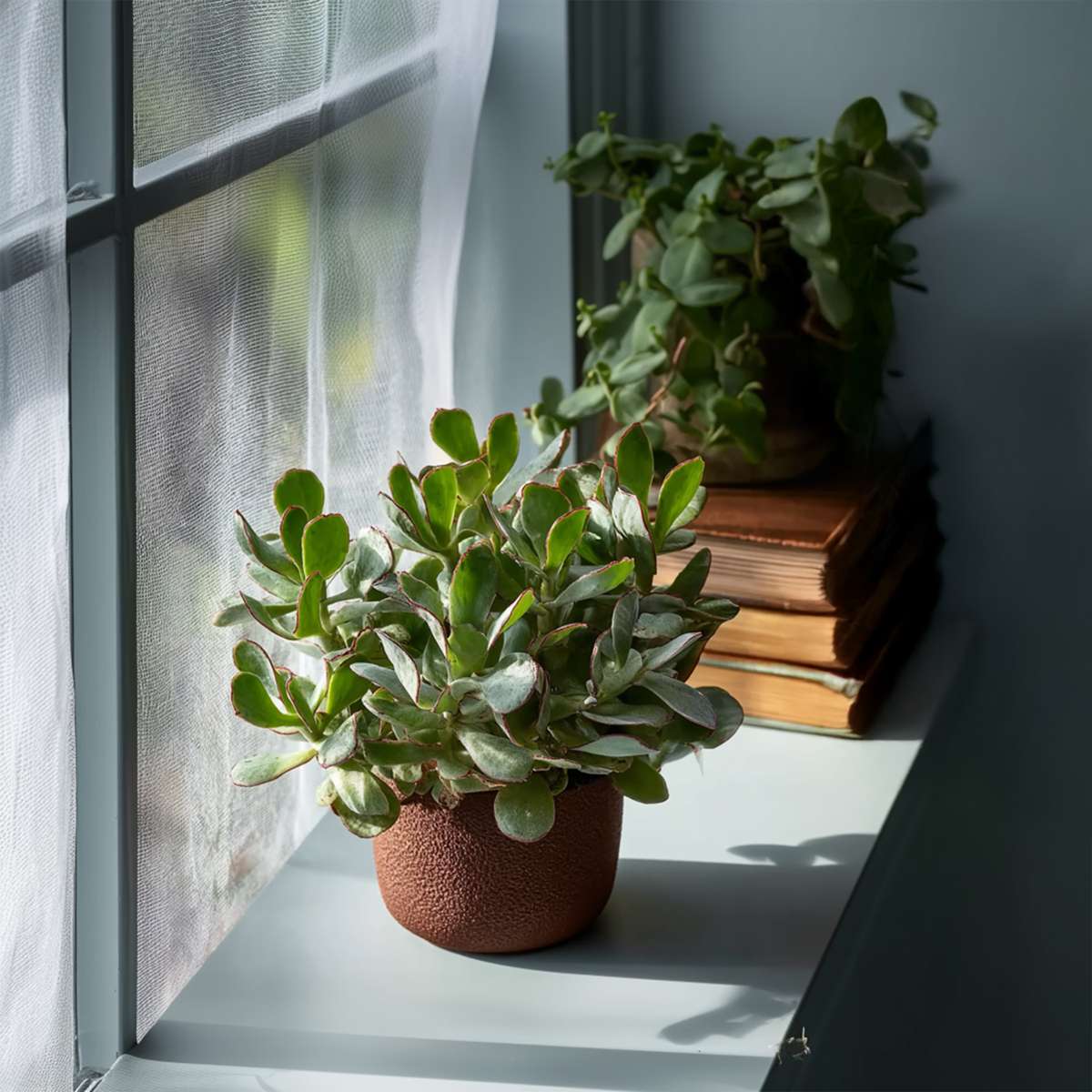 Jade Plant - Crassula arborescens 'Curly' - Height 15-25 cm - Pot 12 cm
