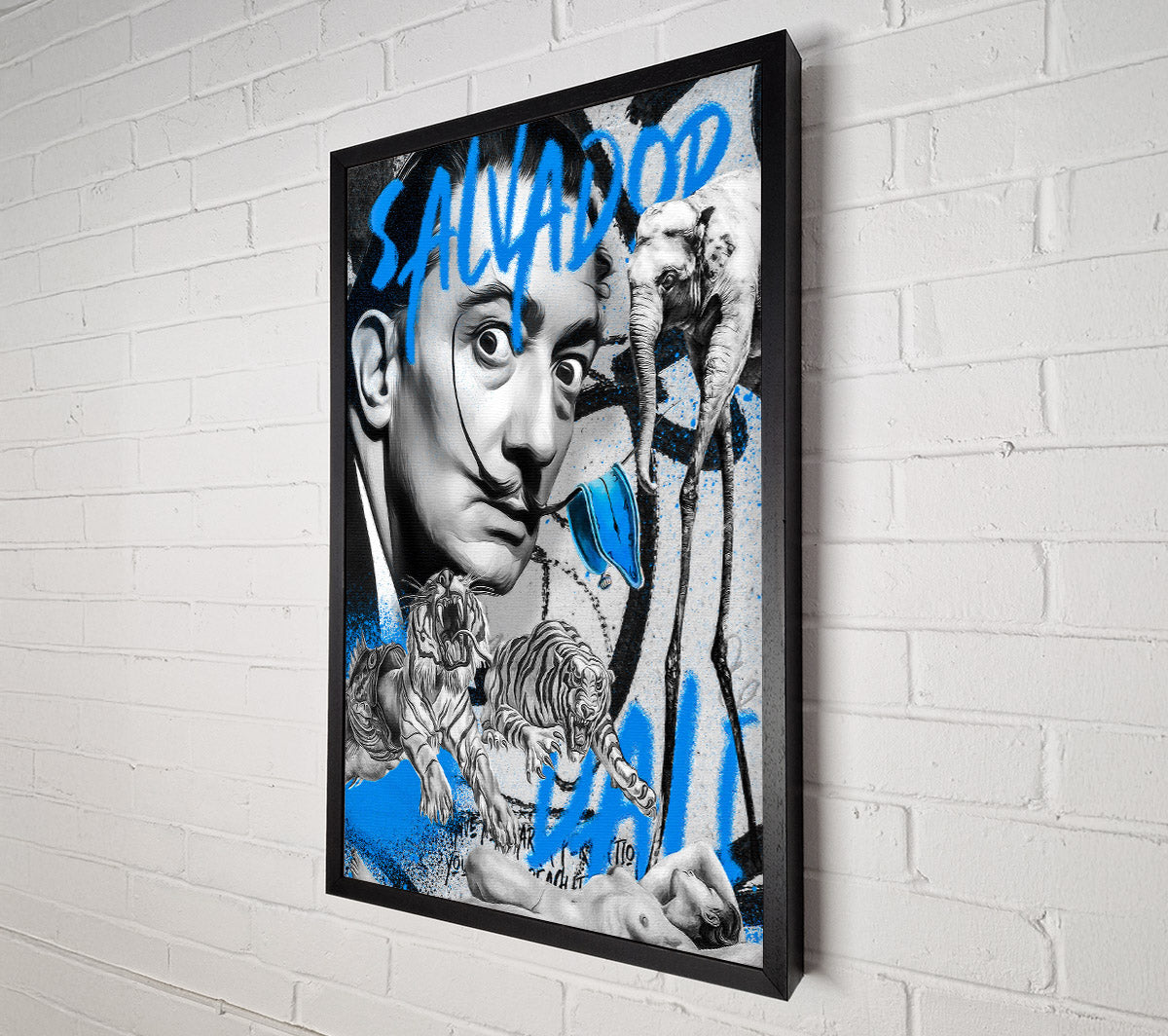 Salvator Dali Twisted Fate Canvas Wall Art