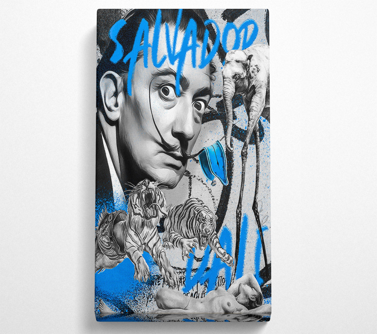 Salvator Dali Twisted Fate Canvas Wall Art