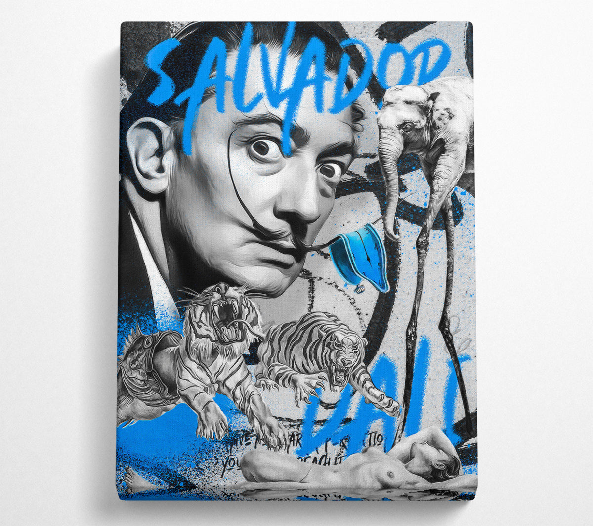 Salvator Dali Twisted Fate Canvas Wall Art