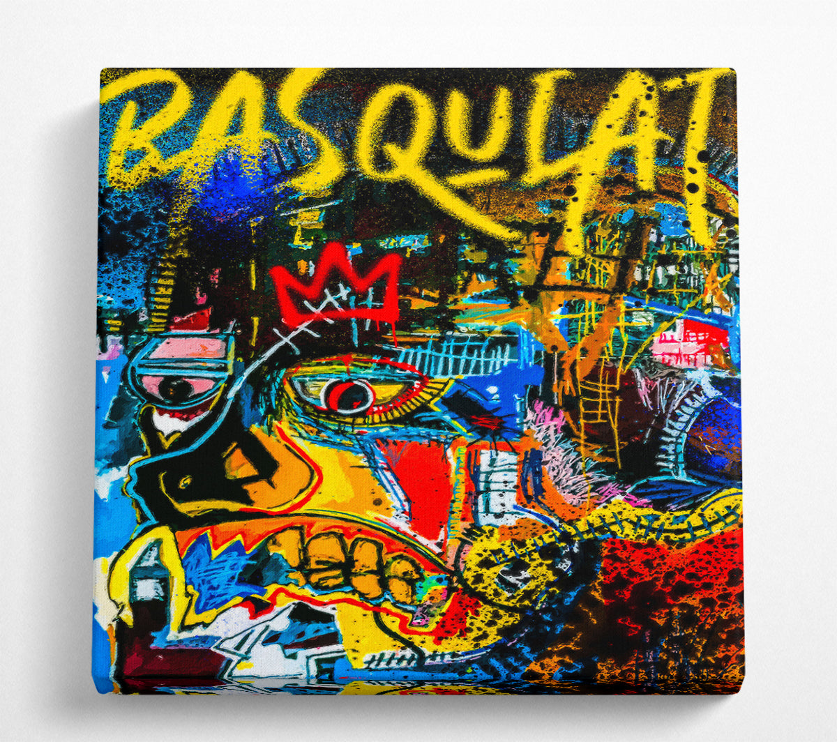 Abstract Face Basquiat