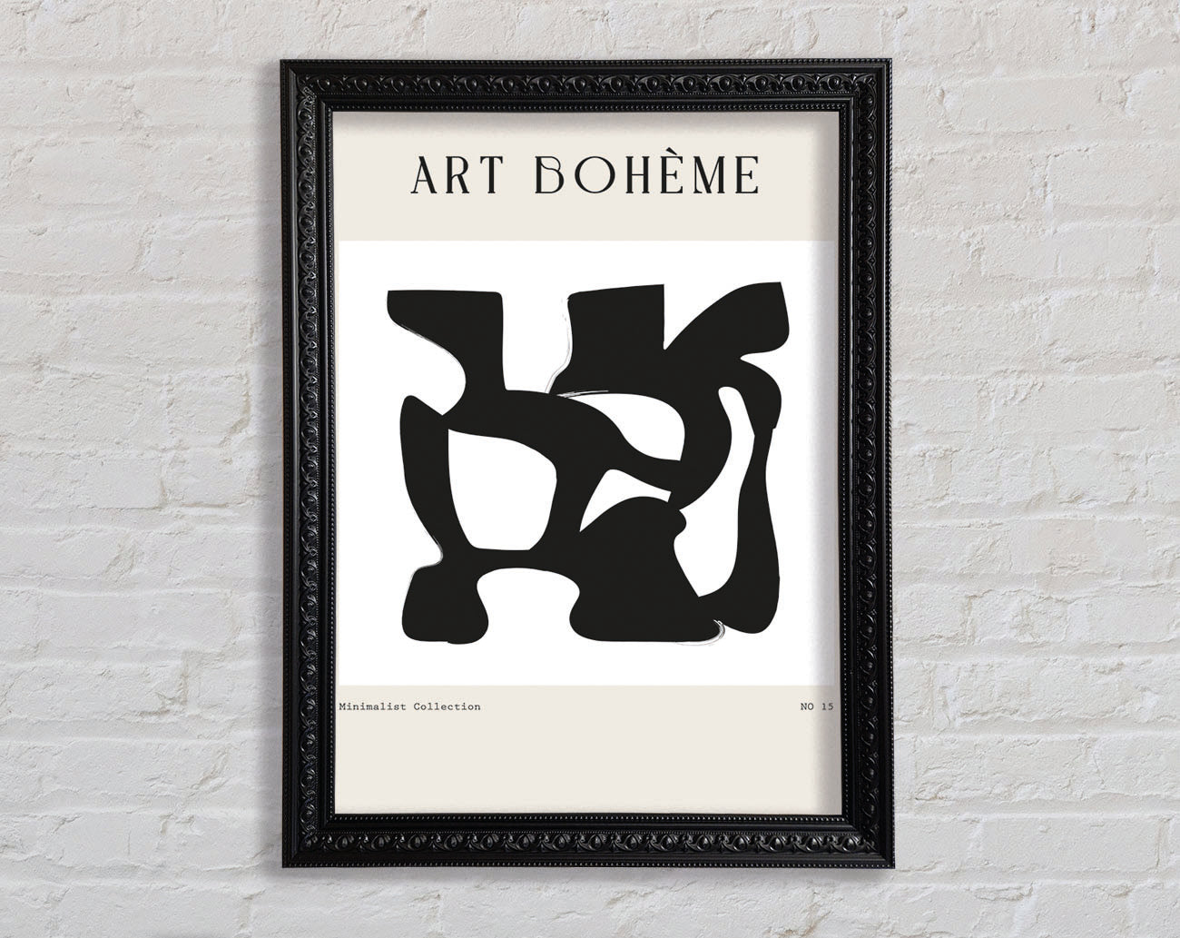 Abstract Structure Framed Print