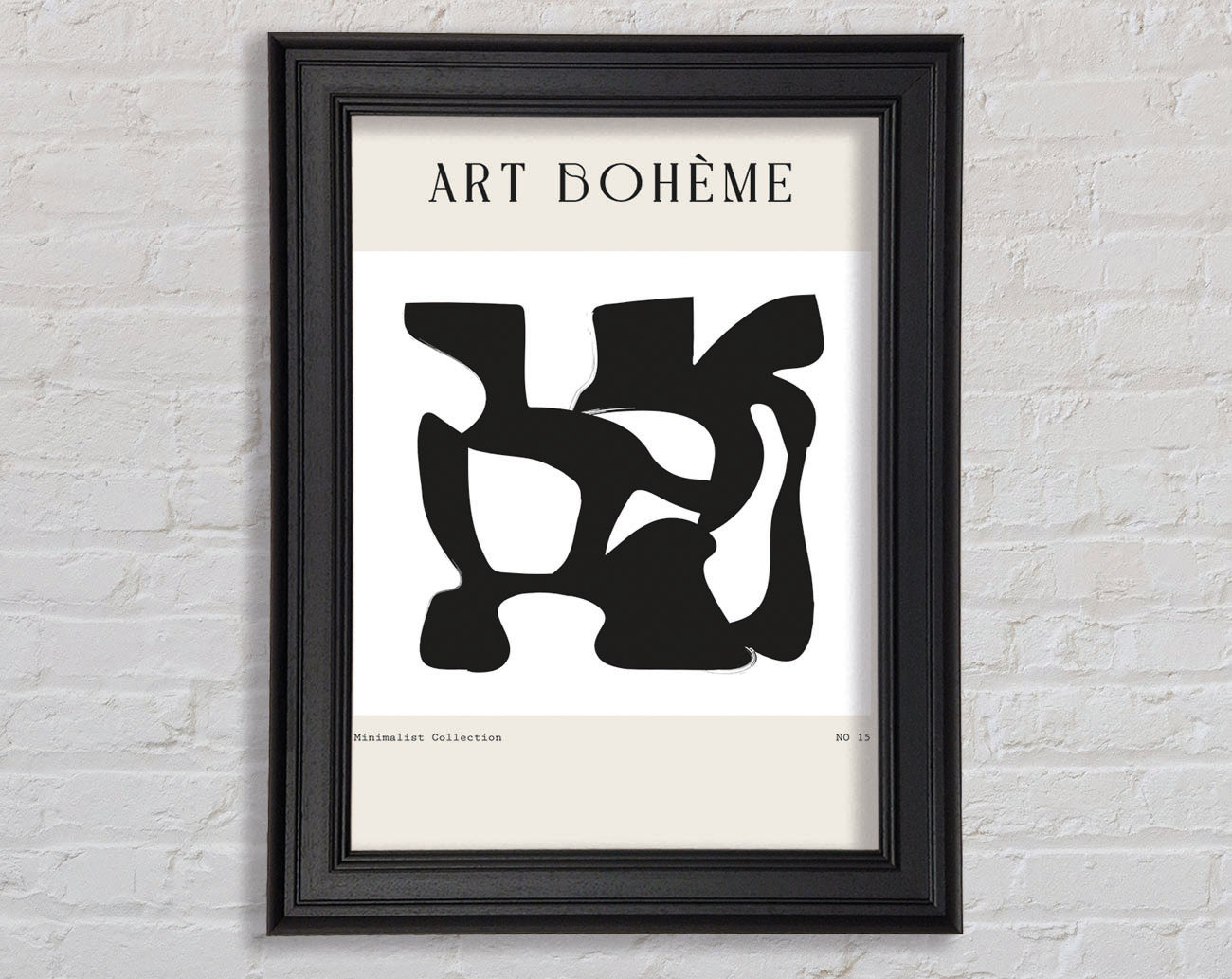Abstract Structure Framed Print