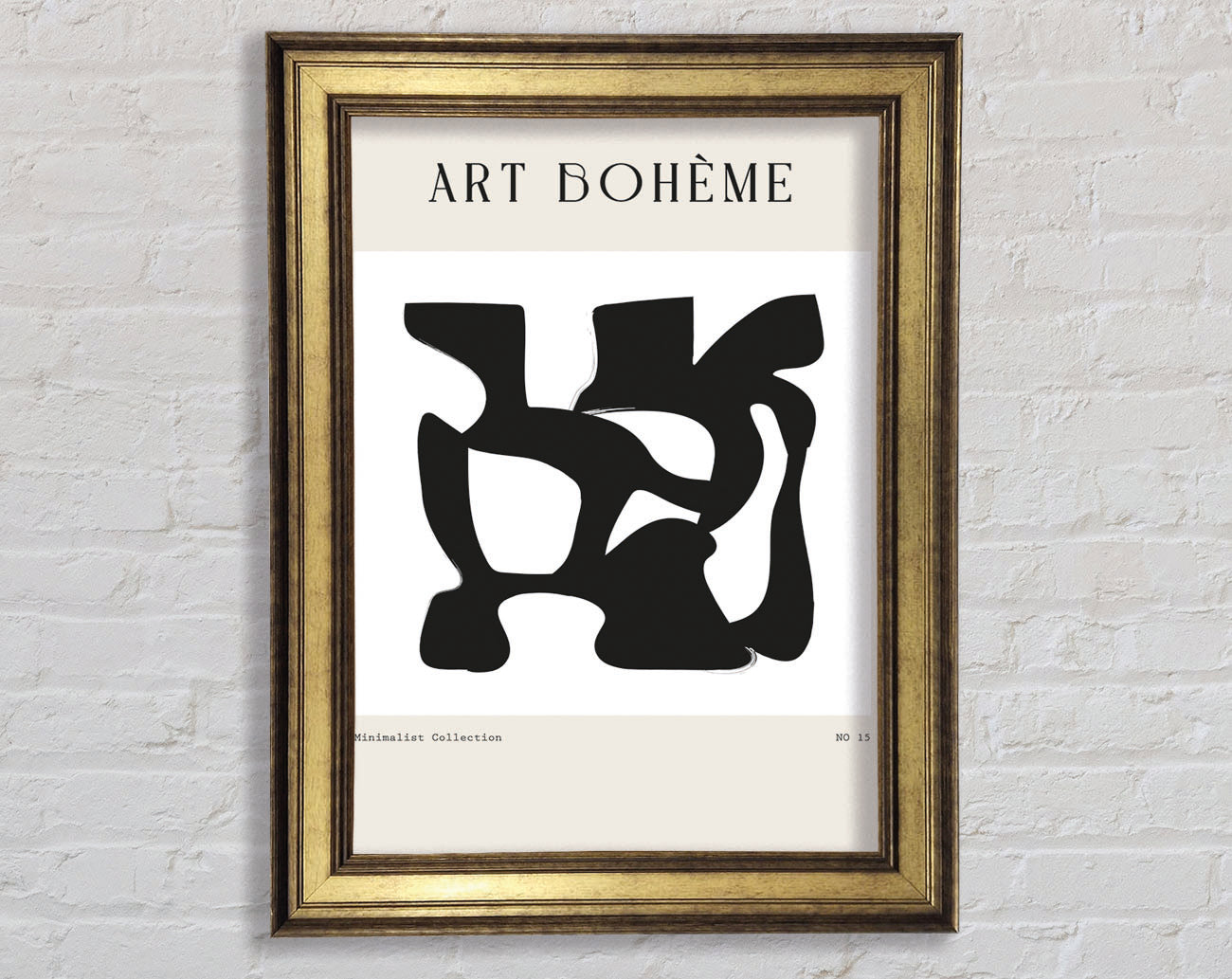 Abstract Structure Framed Print