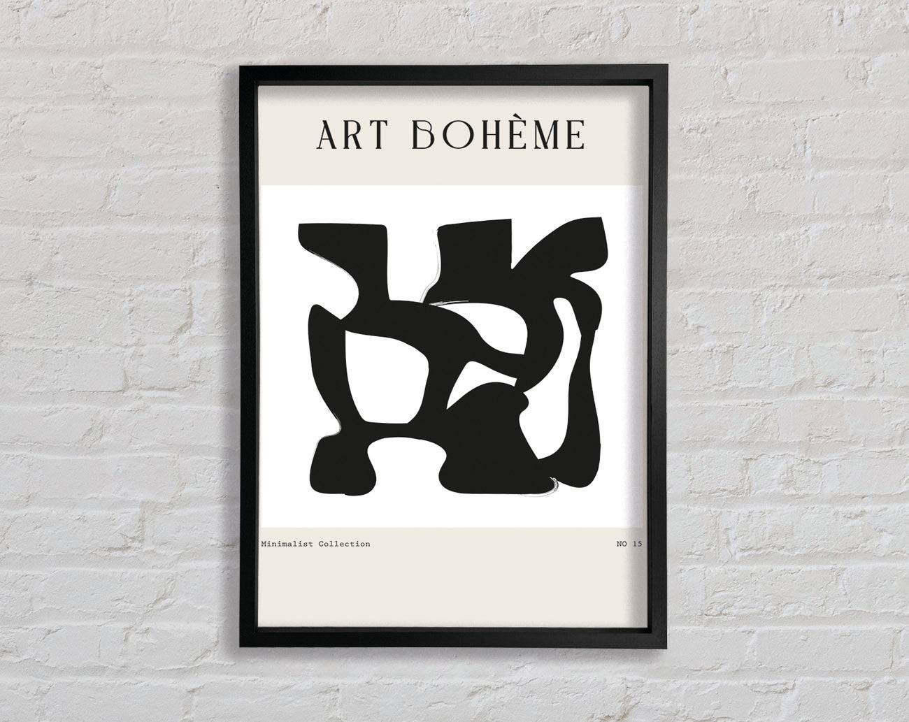 Abstract Structure Framed Print