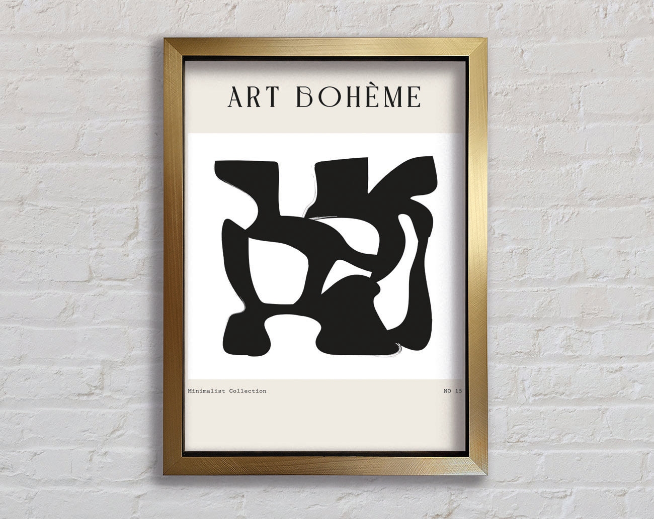 Abstract Structure Framed Print