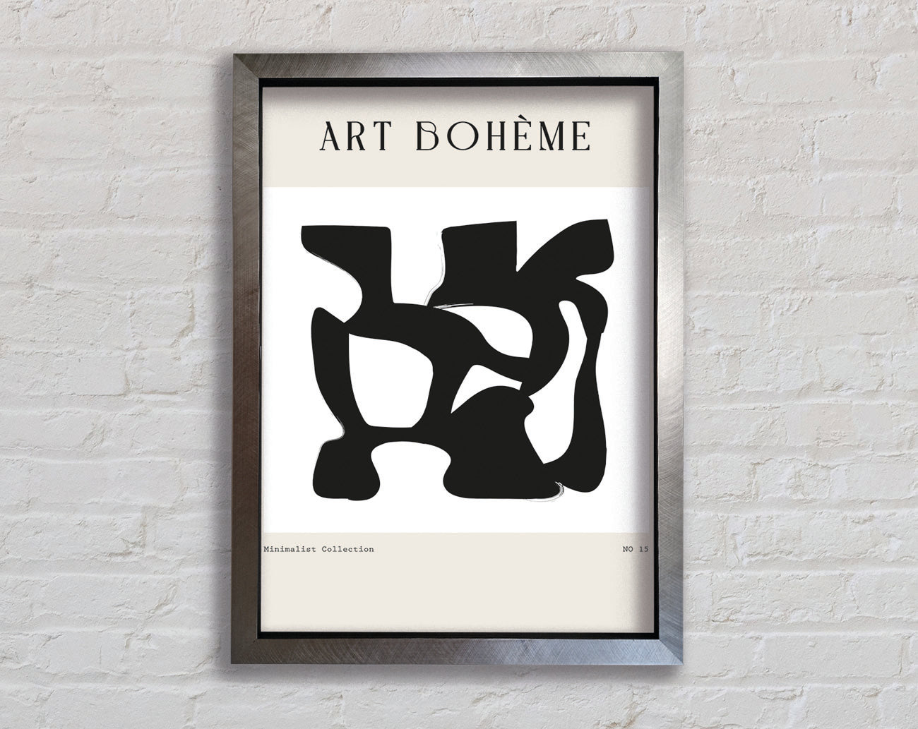 Abstract Structure Framed Print