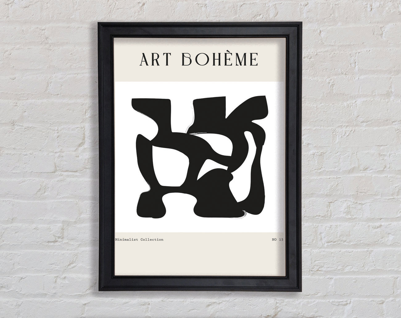 Abstract Structure Framed Print
