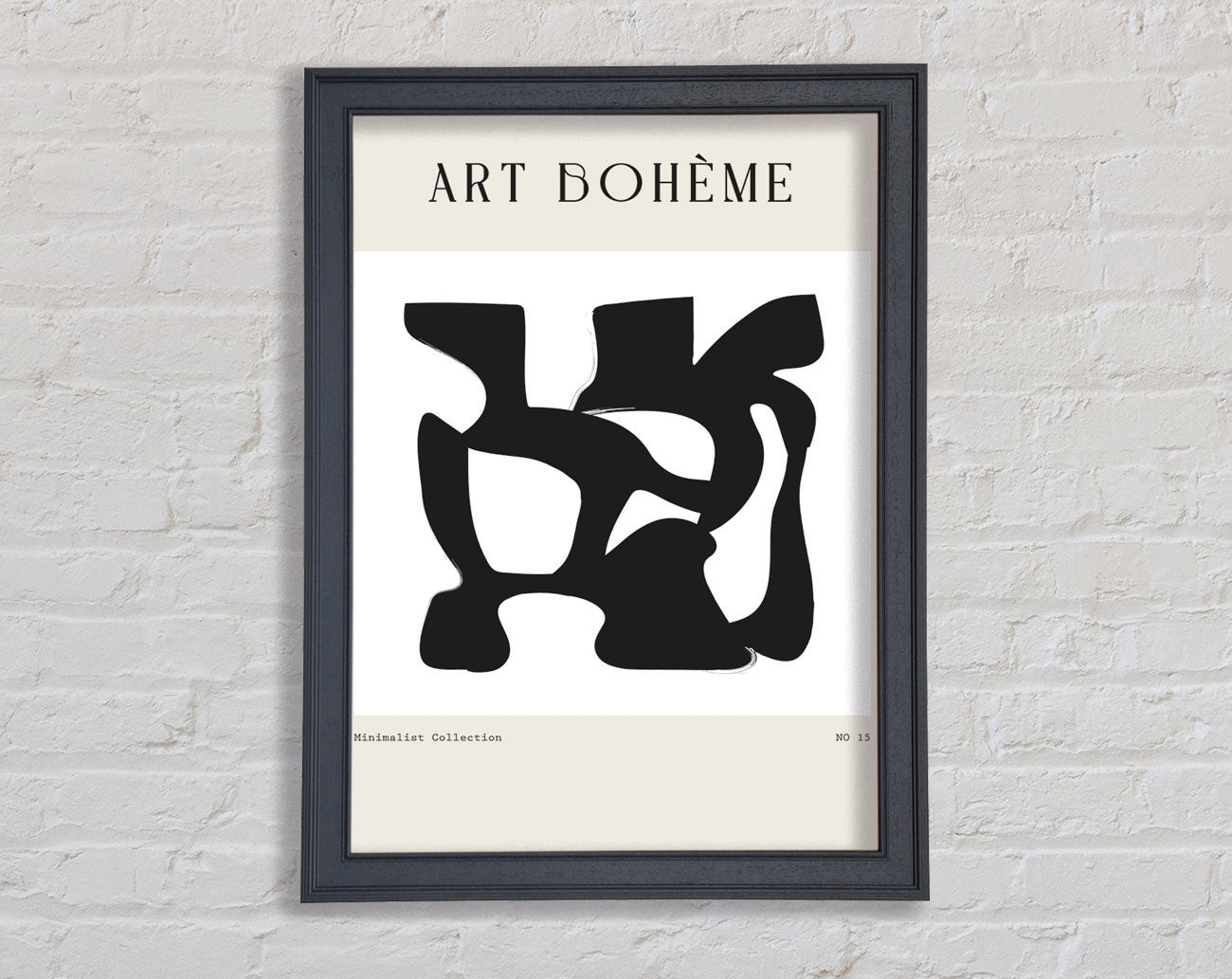Abstract Structure Framed Print