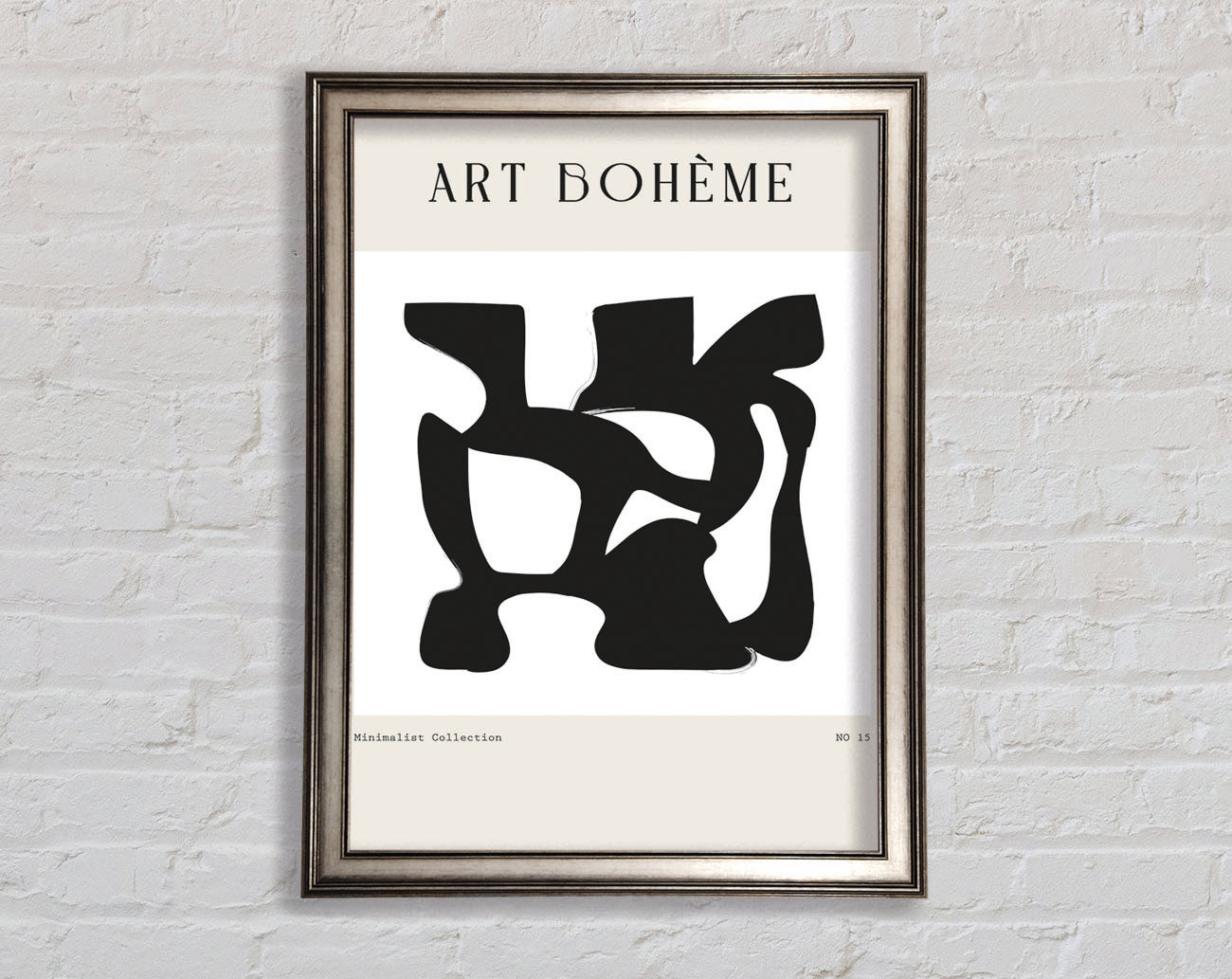 Abstract Structure Framed Print