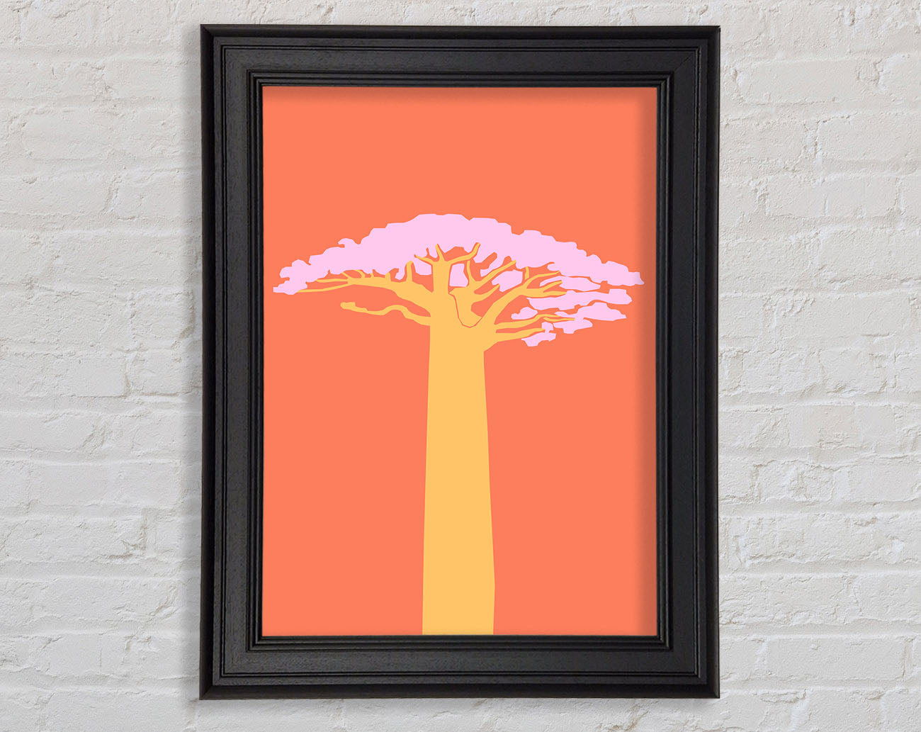 African Tree Framed Print