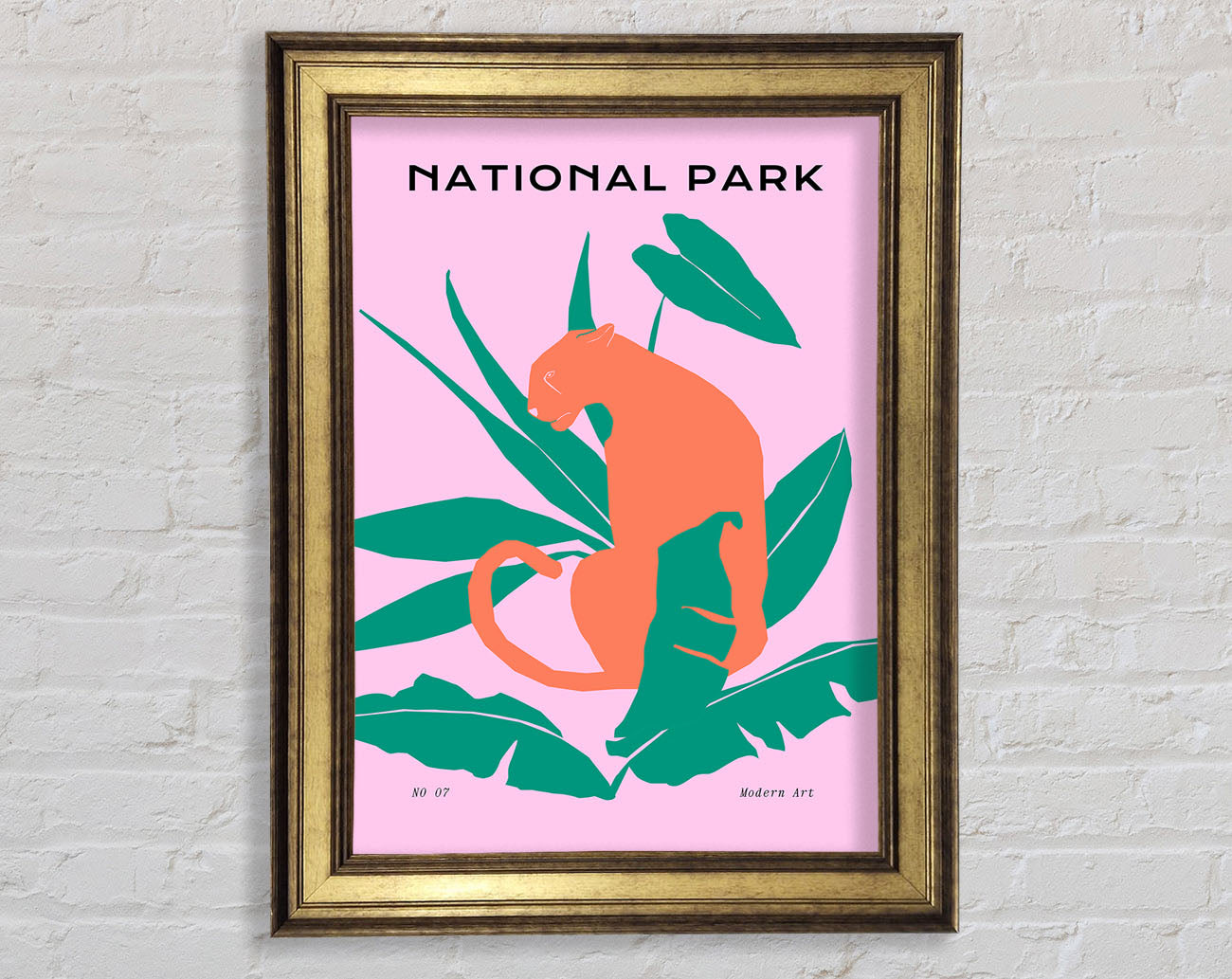 Jaguar In Wait Framed Print