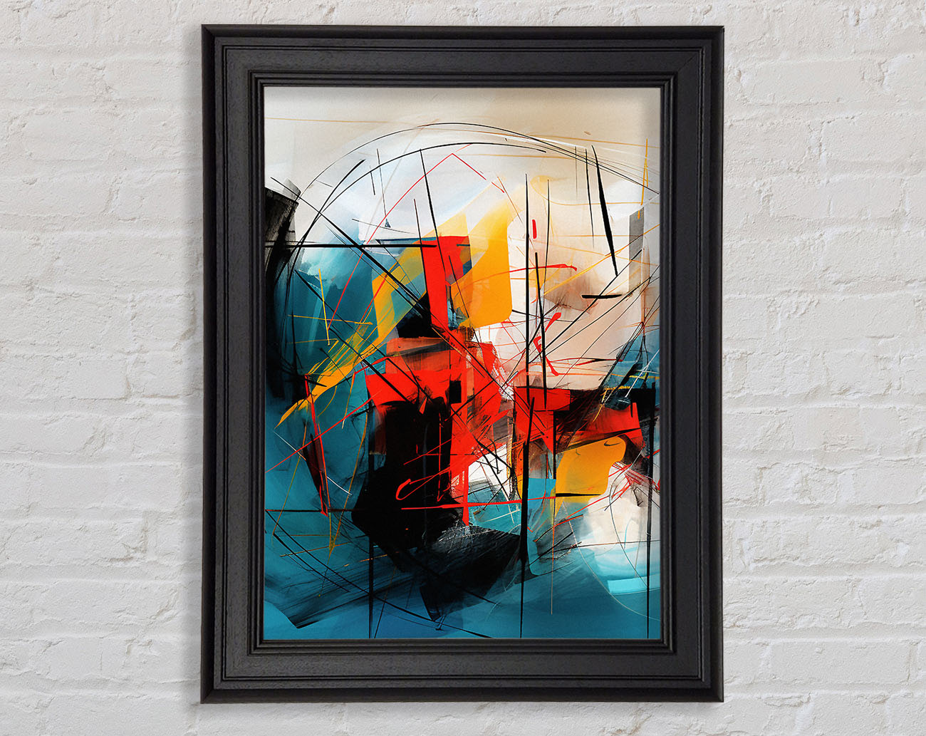 Abstract Essence Framed Print