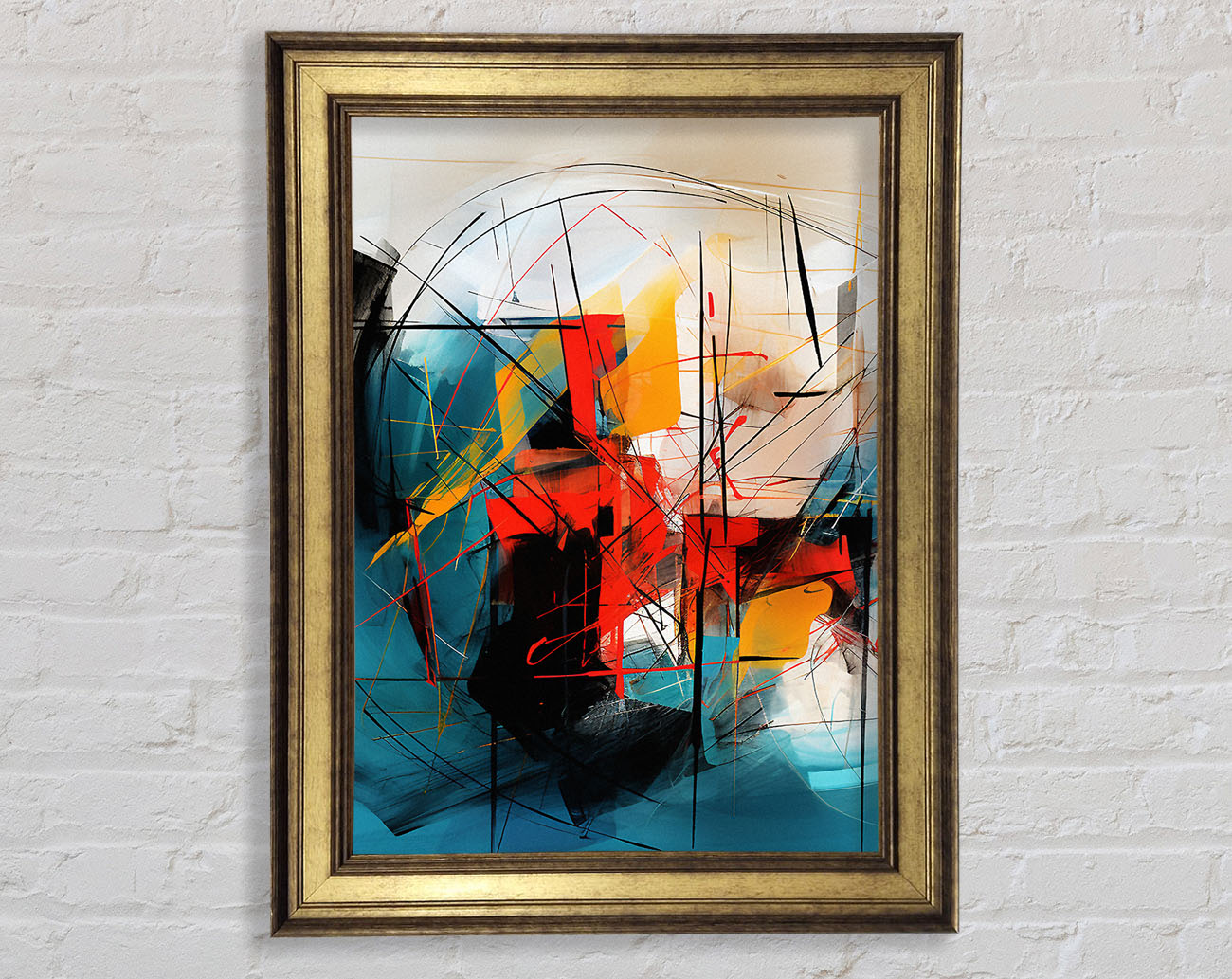 Abstract Essence Framed Print