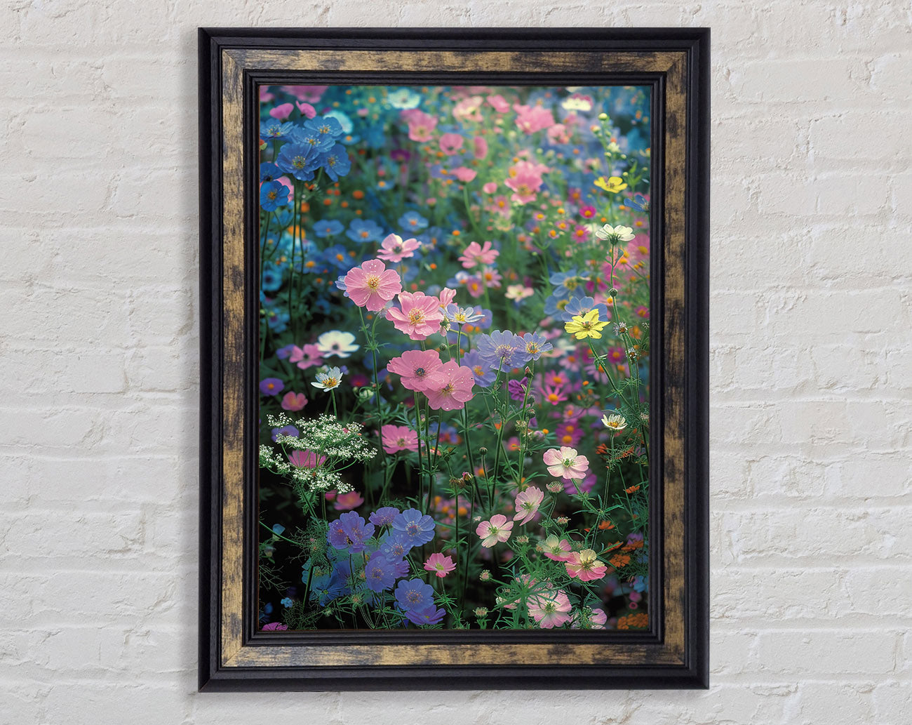 British Garden Framed Print