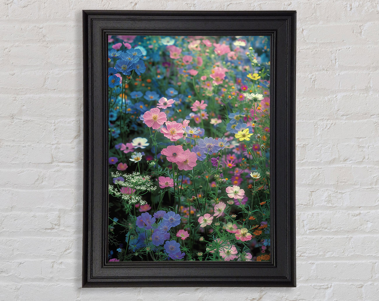 British Garden Framed Print
