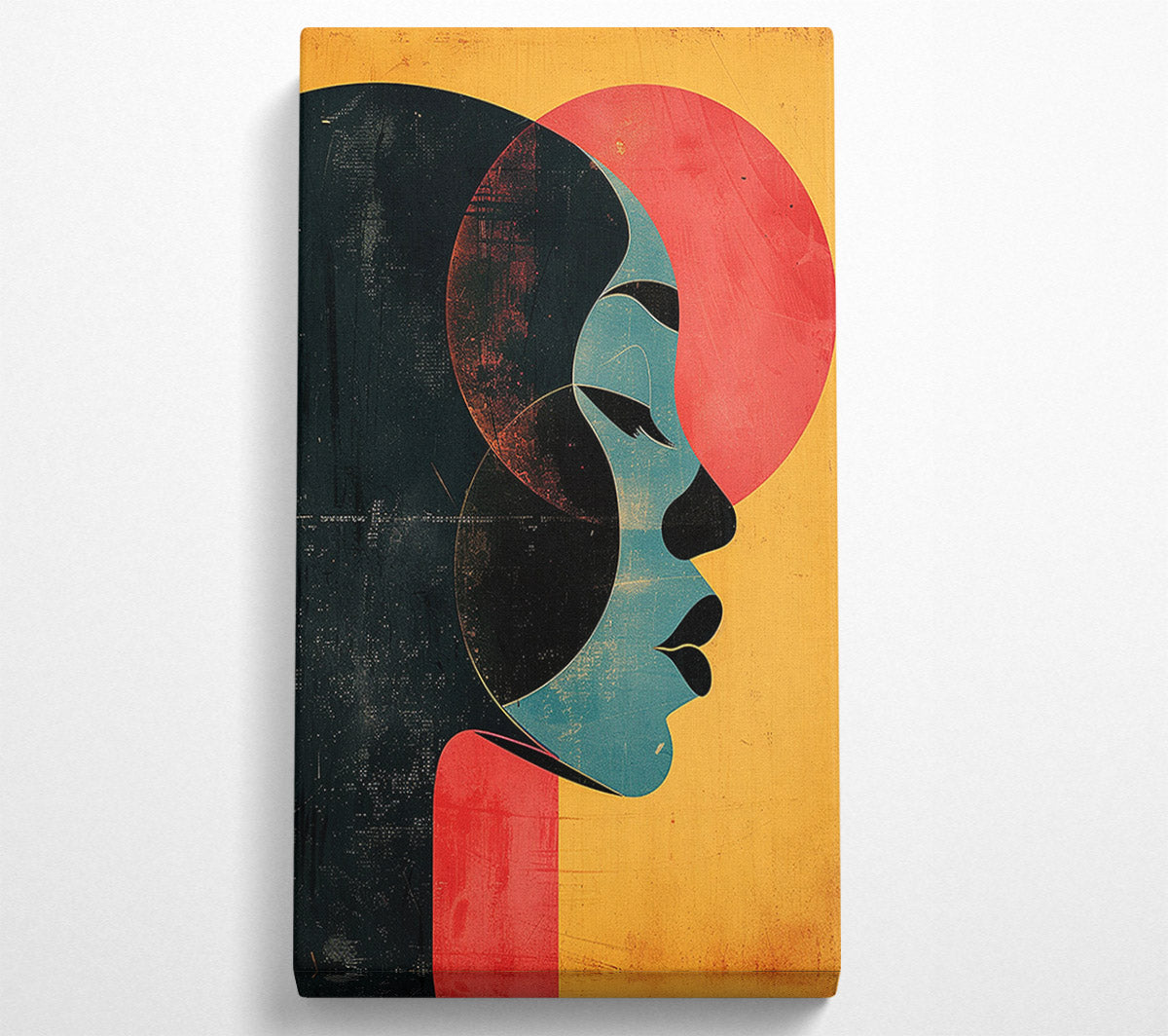 Face To The Right Canvas Art