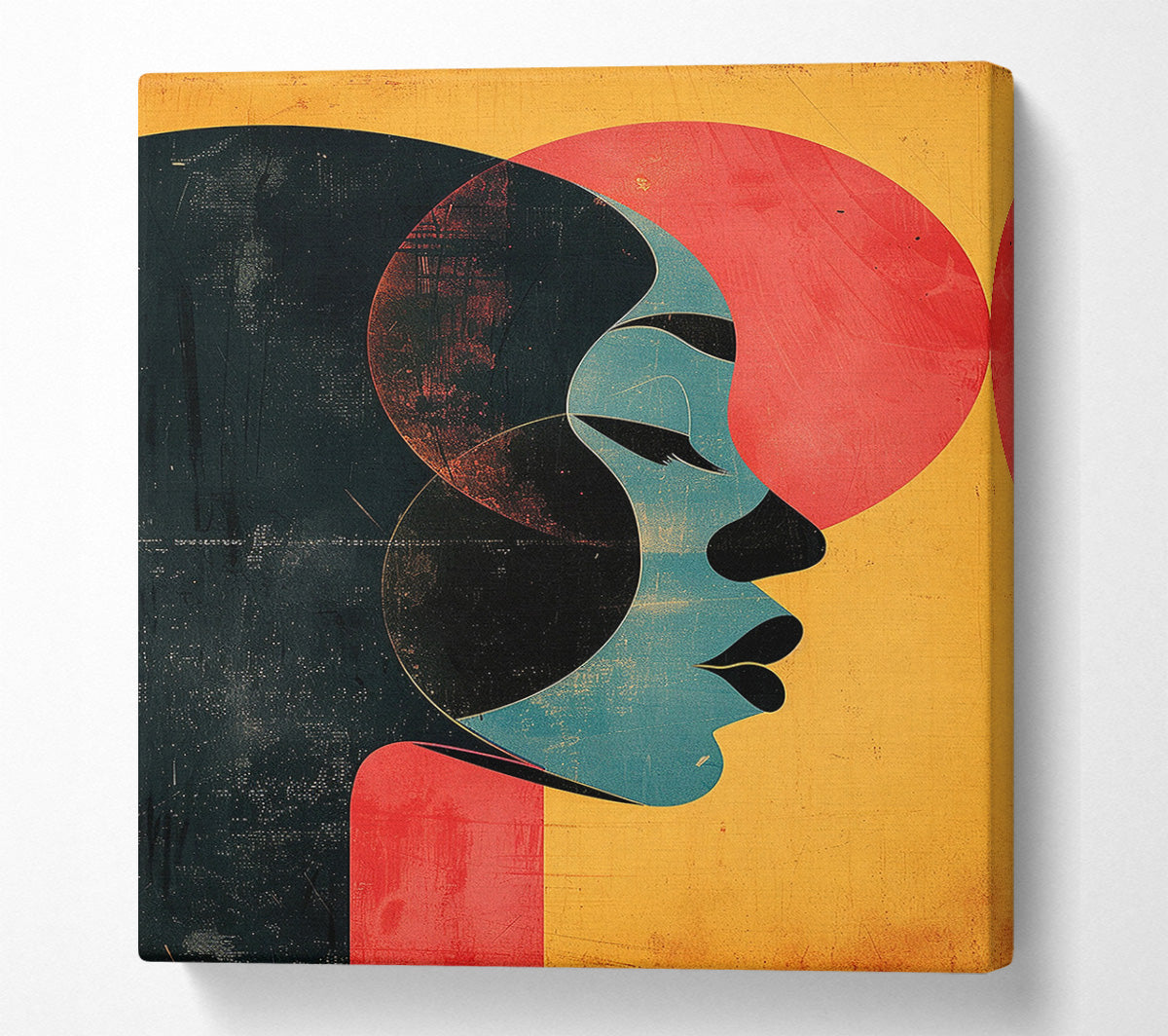 Face To The Right Canvas Art